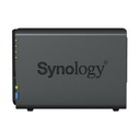NAS Synology Diskstation DS223/ 2 Bahías 3.5"- 2.5"/ 2GB DDR4/ Formato Torre