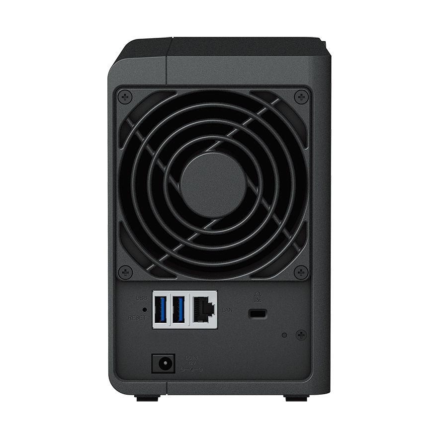 NAS Synology Diskstation DS223/ 2 Bahías 3.5"- 2.5"/ 2GB DDR4/ Formato Torre