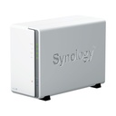 NAS Synology Diskstation DS223J/ 2 Bahías 3.5"- 2.5"/ 1GB DDR4/ Formato Torre