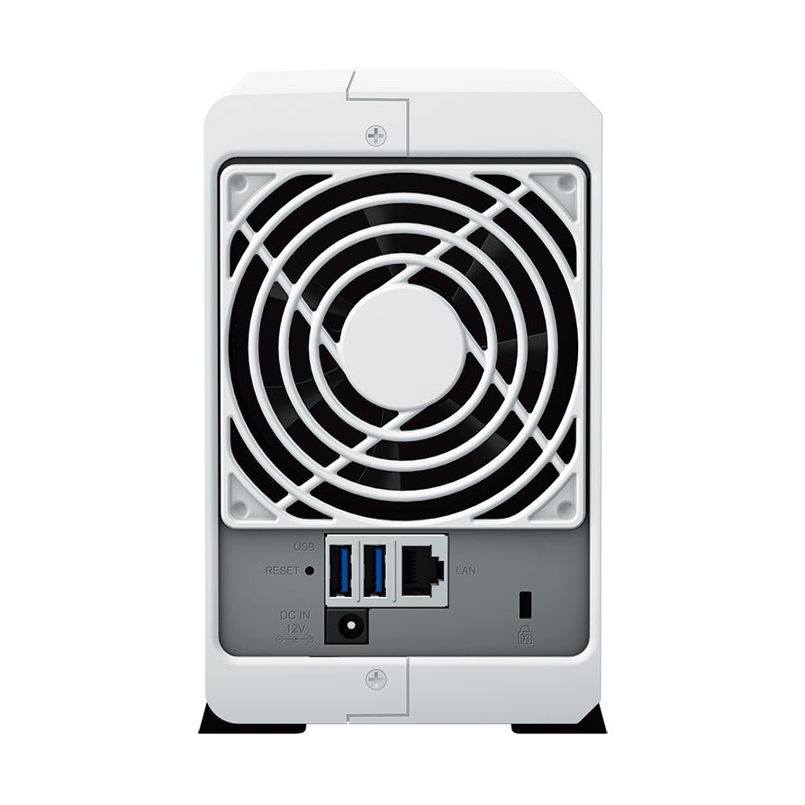NAS Synology Diskstation DS223J/ 2 Bahías 3.5"- 2.5"/ 1GB DDR4/ Formato Torre