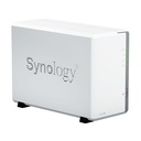 NAS Synology Diskstation DS223J/ 2 Bahías 3.5"- 2.5"/ 1GB DDR4/ Formato Torre