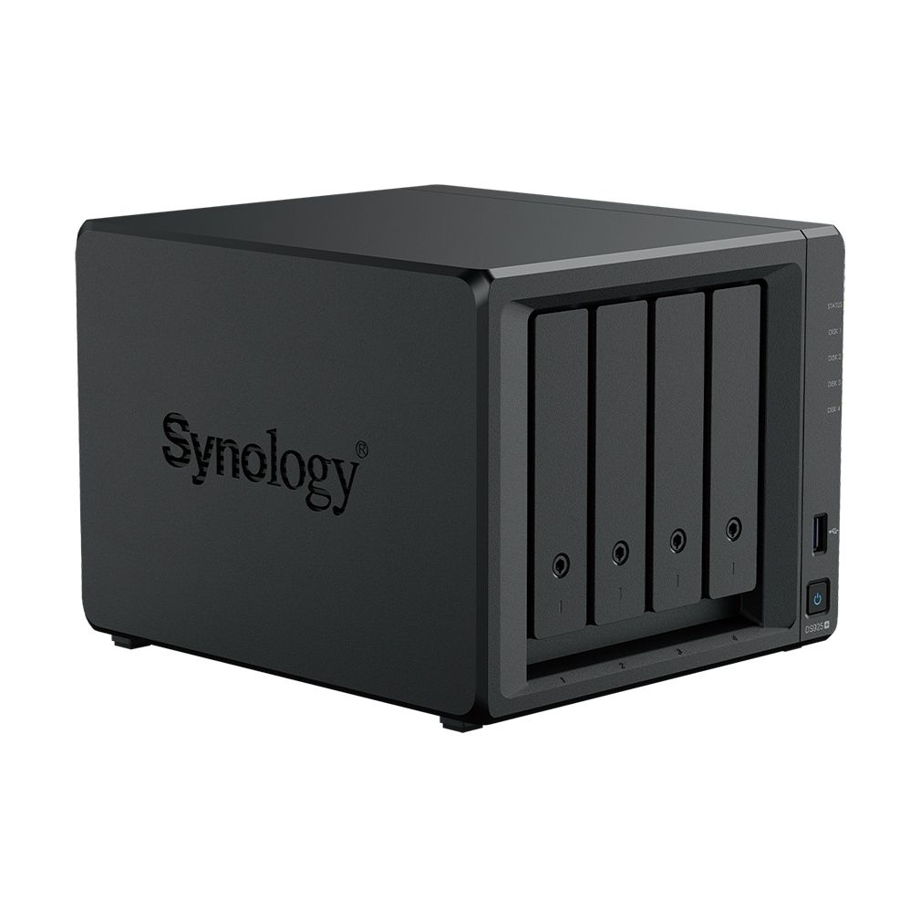 NAS Synology Diskstation DS925+/ 4 Bahías 3.5"- 2.5"/ 4GB DDR4/ Formato Torre