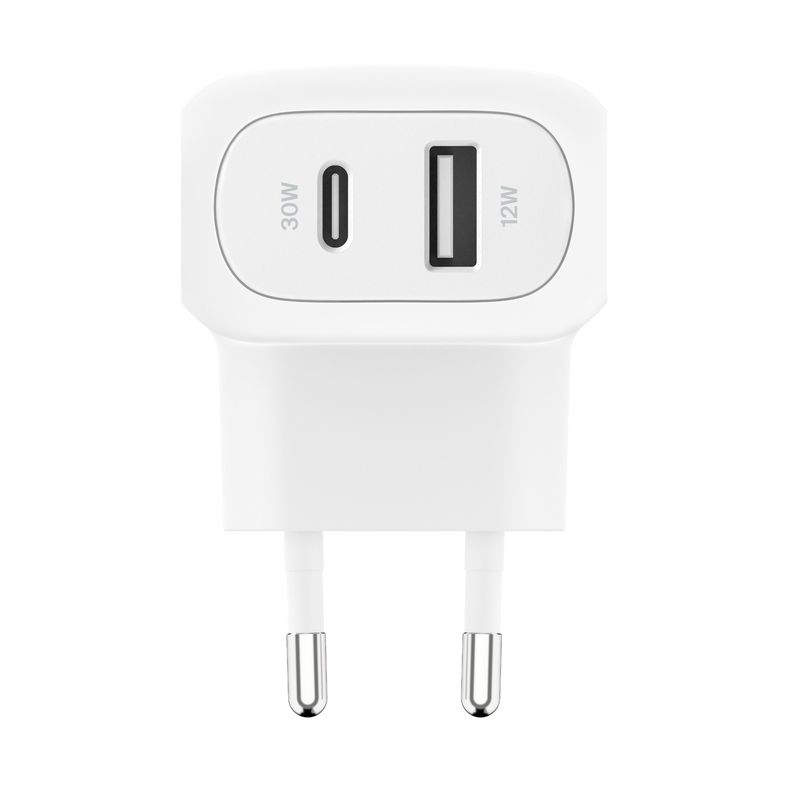PD 42W PPS USB-C WALL CHARGER WHT