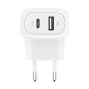 PD 42W PPS USB-C WALL CHARGER WHT