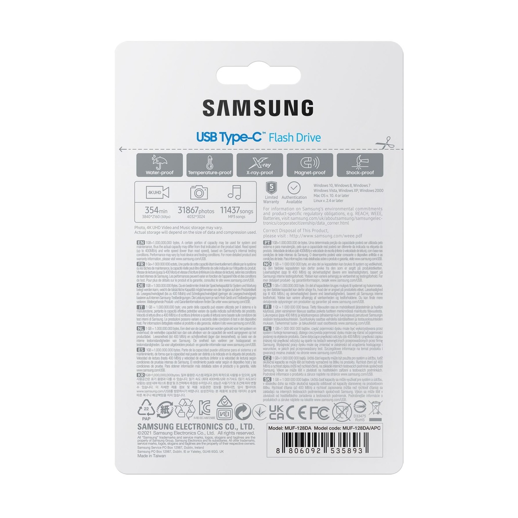 PENDRIVE 128GB USB 3.0 USB C