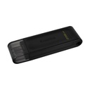 PENDRIVE KINGSTON 256GB USB-C 3.2 DT70 NEGRO