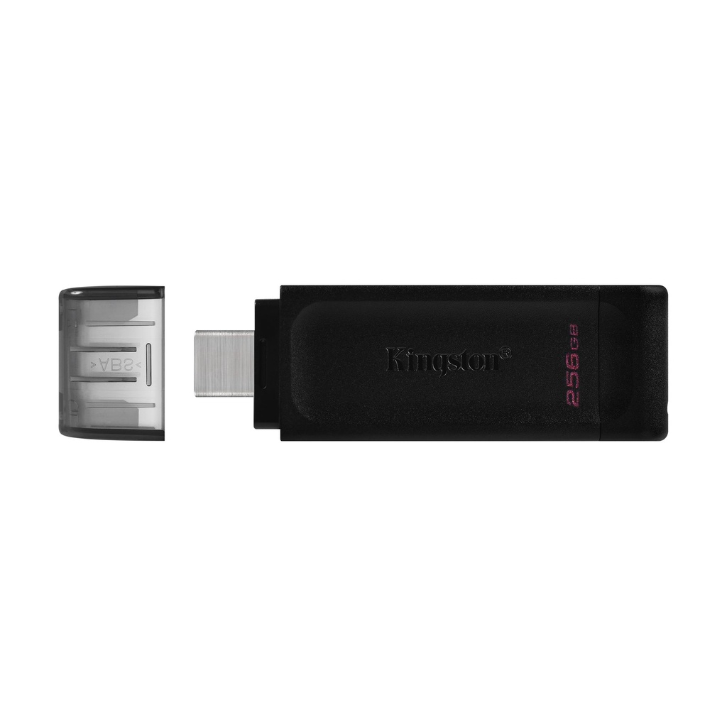 PENDRIVE KINGSTON 256GB USB-C 3.2 DT70 NEGRO