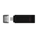 PENDRIVE KINGSTON 256GB USB-C 3.2 DT70 NEGRO