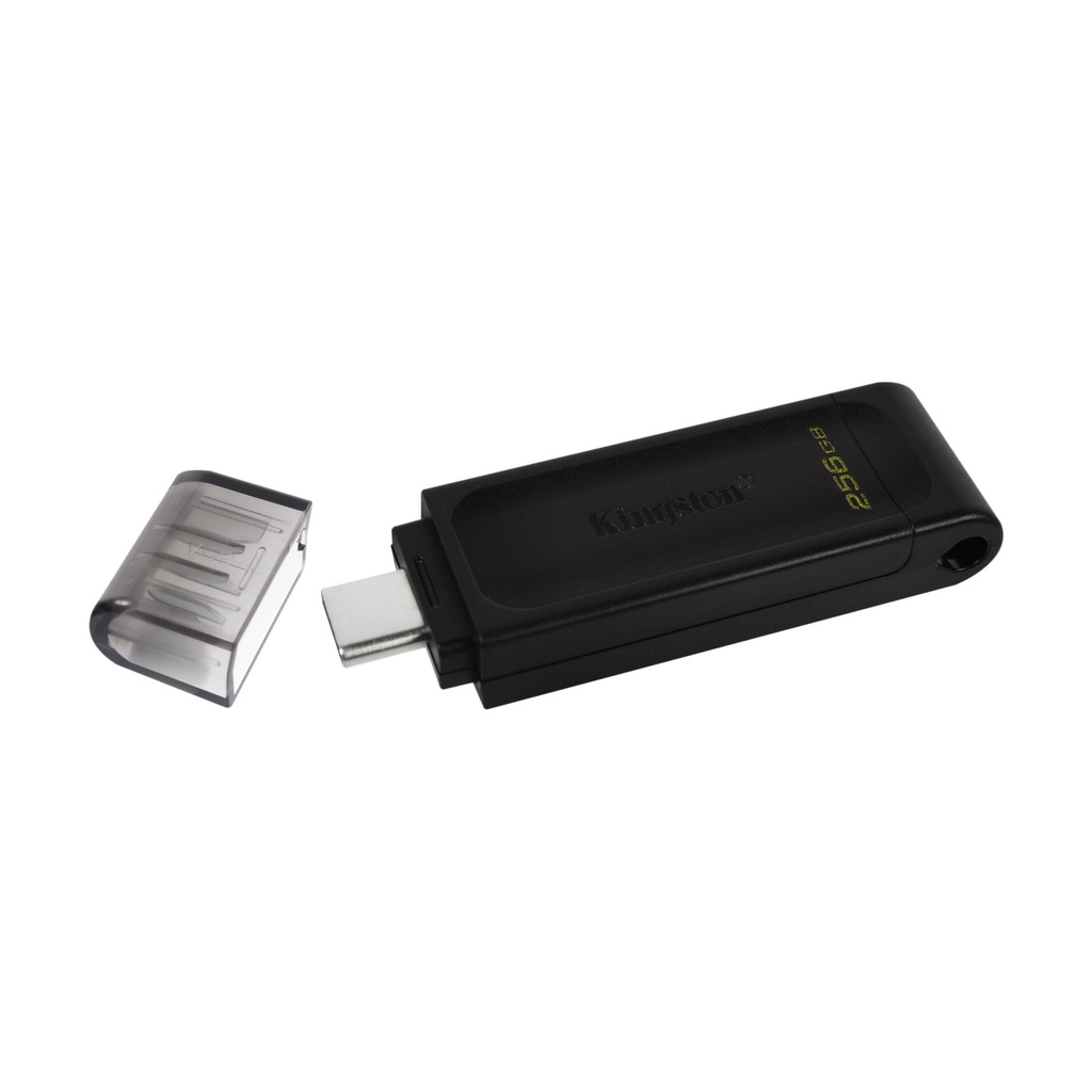 PENDRIVE KINGSTON 256GB USB-C 3.2 DT70 NEGRO