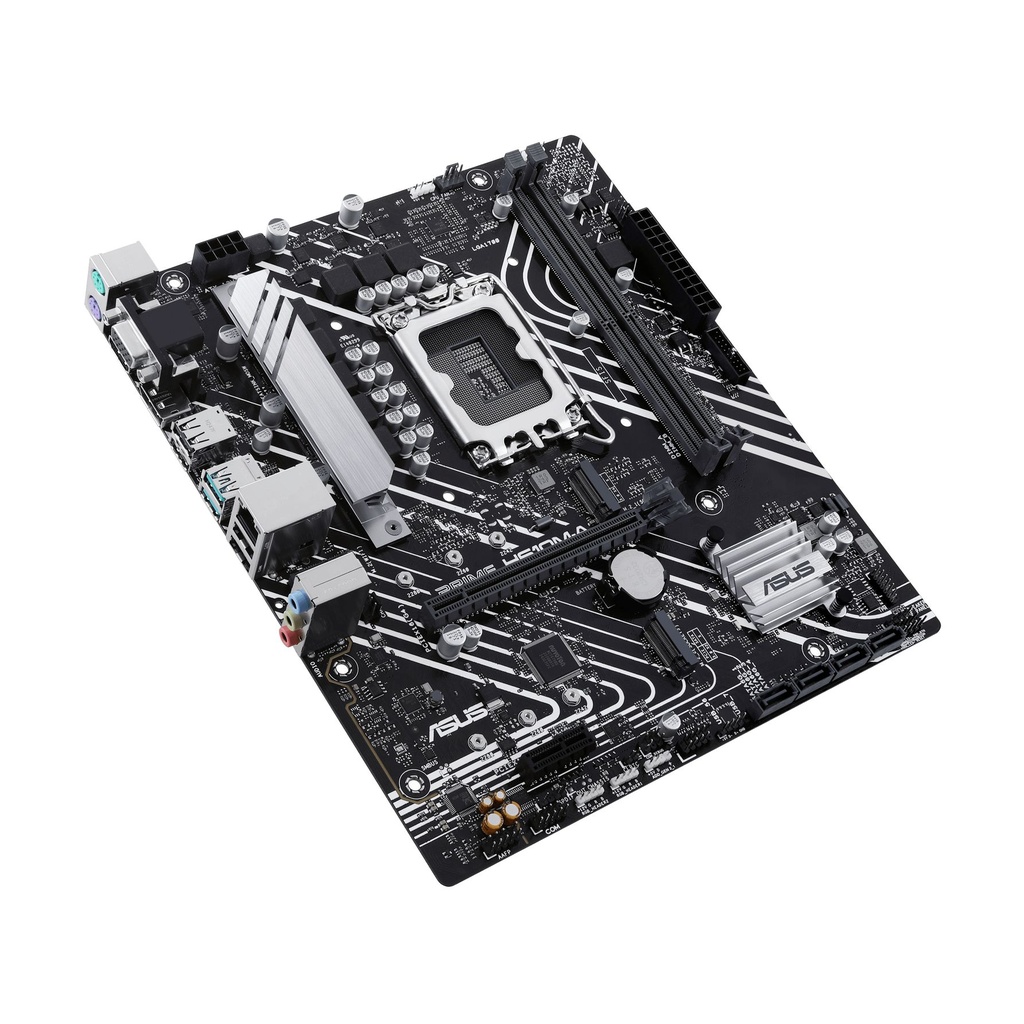 PLACA ASUS PRIME H610M-A-CSM INTEL1700 2DDR5 HDMI PCIE4.0 4SATA3 USB3.2 MATX