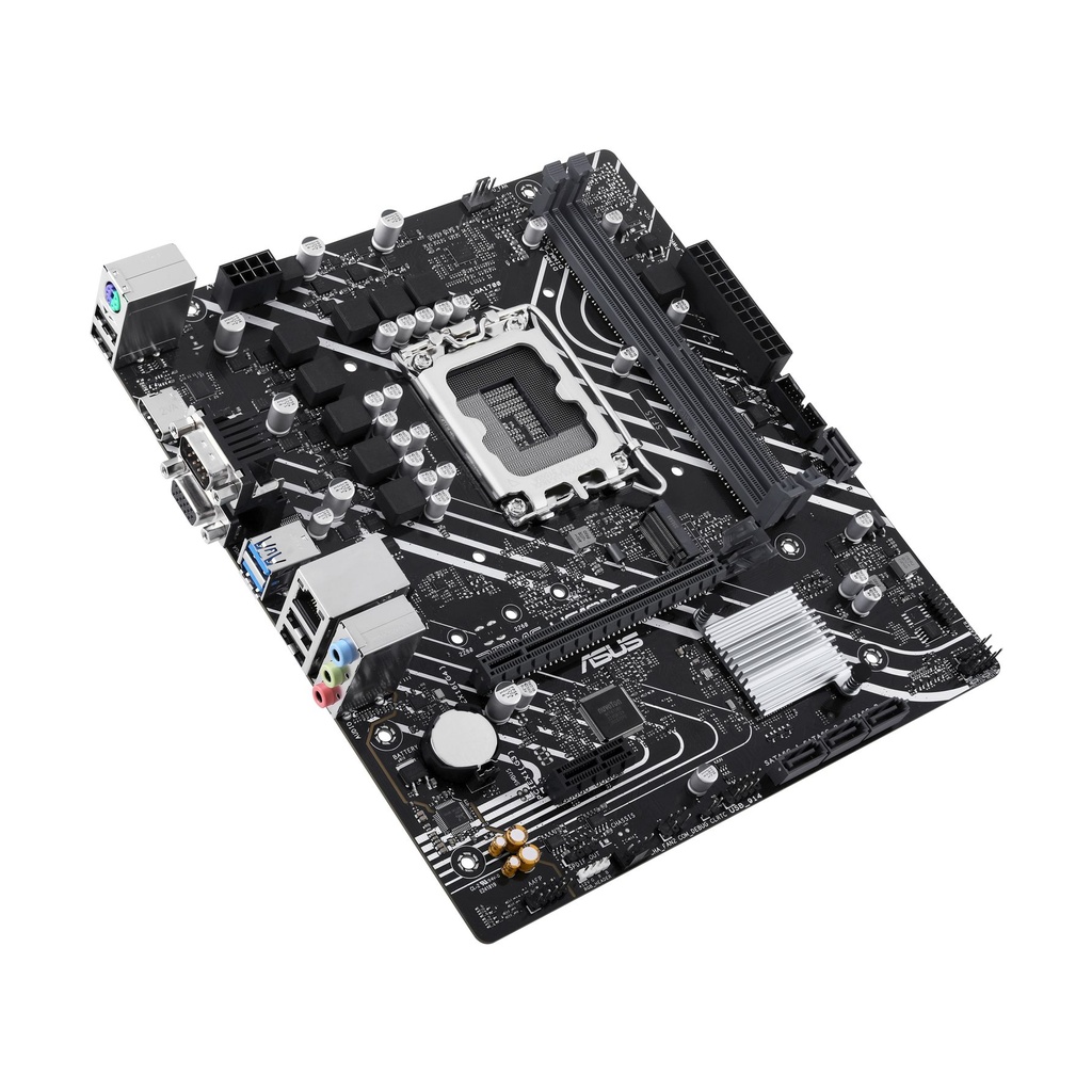 PLACA ASUS PRIME H610M-D INTEL1700 2DDR5 HDMI/VGA PCIE4.0 4SATA3 USB3.2 MATX