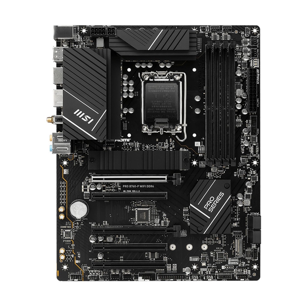 PLACA MSI PRO B760-P WIFI 1700 ATX 4XDDR4