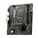 PLACA MSI PRO H610M-G INTEL1700 2DDR4 HDMI PCIE3.0 4SATA3 USB3.2 MATX