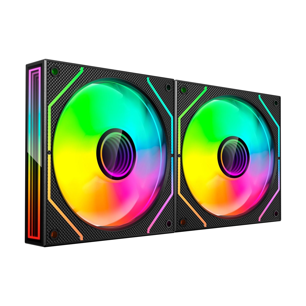 Pack 2 Ventiladores Mars Gaming MF-3DPROX2/ 12cm/ ARGB