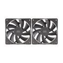 Pack 2 Ventiladores Mars Gaming MF-PROX2/ 12cm