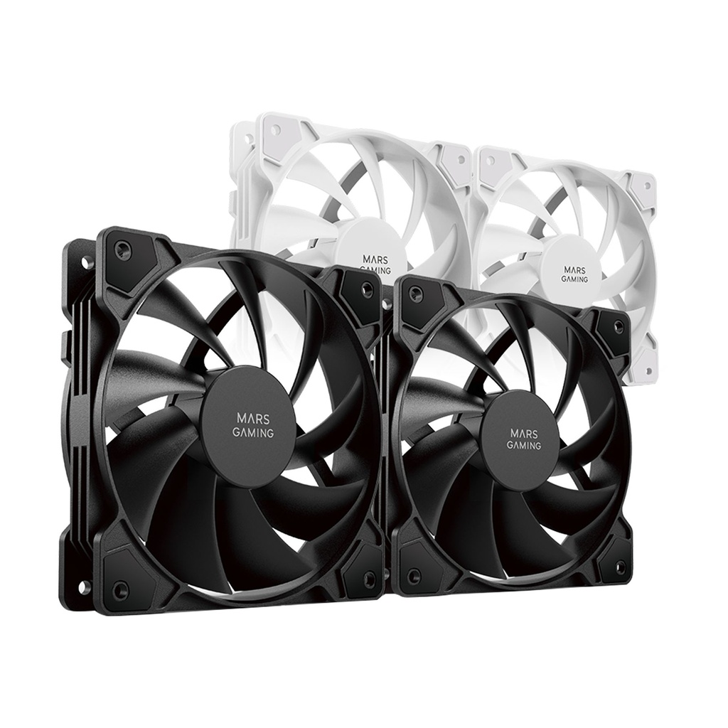 Pack 2 Ventiladores Mars Gaming MF-PROX2/ 12cm