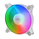 Pack 2 Ventiladores Mars Gaming MFDUOW/ 12cm/ FRGB/ Blancos