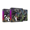 Pack 3 Ventiladores Invertidos Mars Gaming MF-LINKFINITYKIT2R/ 12cm/ ARGB