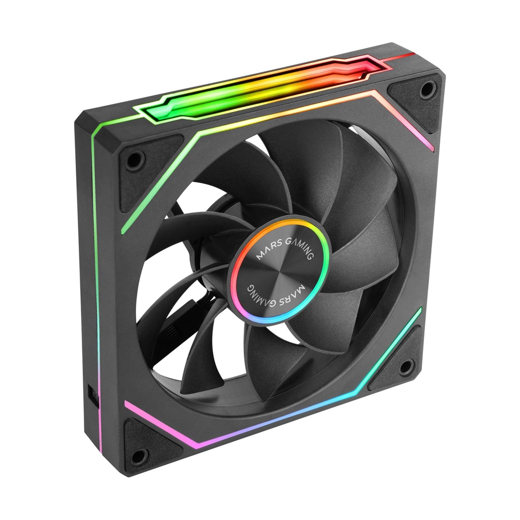 Pack 3 Ventiladores Invertidos Mars Gaming MF-LINKFINITYKIT2R/ 12cm/ ARGB