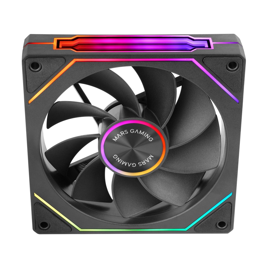 Pack 3 Ventiladores Invertidos Mars Gaming MF-LINKFINITYKIT2R/ 12cm/ ARGB