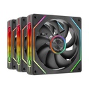 Pack 3 Ventiladores Mars Gaming MF-LINKFINITYKIT2/ 12cm/ ARGB