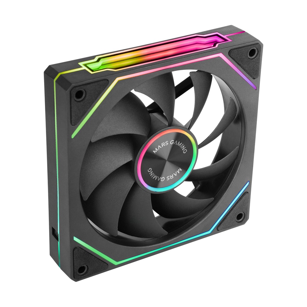 Pack 3 Ventiladores Mars Gaming MF-LINKFINITYKIT2/ 12cm/ ARGB