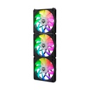 Pack 3 Ventiladores Nox Easy Link/ ARGB/ 12cm
