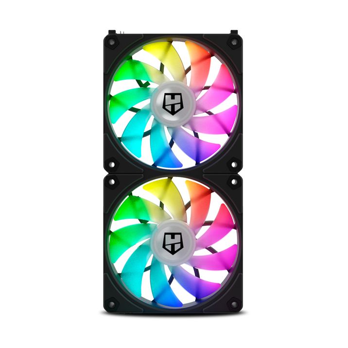 Pack 3 Ventiladores Nox Easy Link/ ARGB/ 12cm