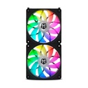 Pack 3 Ventiladores Nox Easy Link/ ARGB/ 12cm