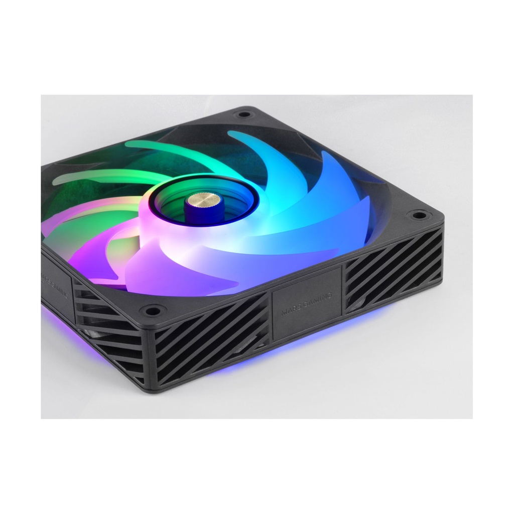 Pack 4 Ventiladores Mars Gaming MF-SI4KIT/ 12cm + HUB + Mando a Distancia/ ARGB