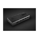 Pack 4 Ventiladores Mars Gaming MF-SI4KIT/ 12cm + HUB + Mando a Distancia/ ARGB/ Blancos