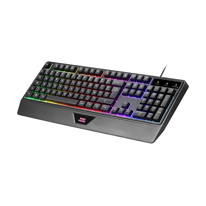 Mars Gaming MCP124 Gaming Pack/ H-MECH Keyboard + Optical Mouse + Mouse Pad/ Black