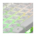 Mars Gaming MCPX Gaming Pack/ H-MECH Keyboard + Optical Mouse + Mouse Pad/ White