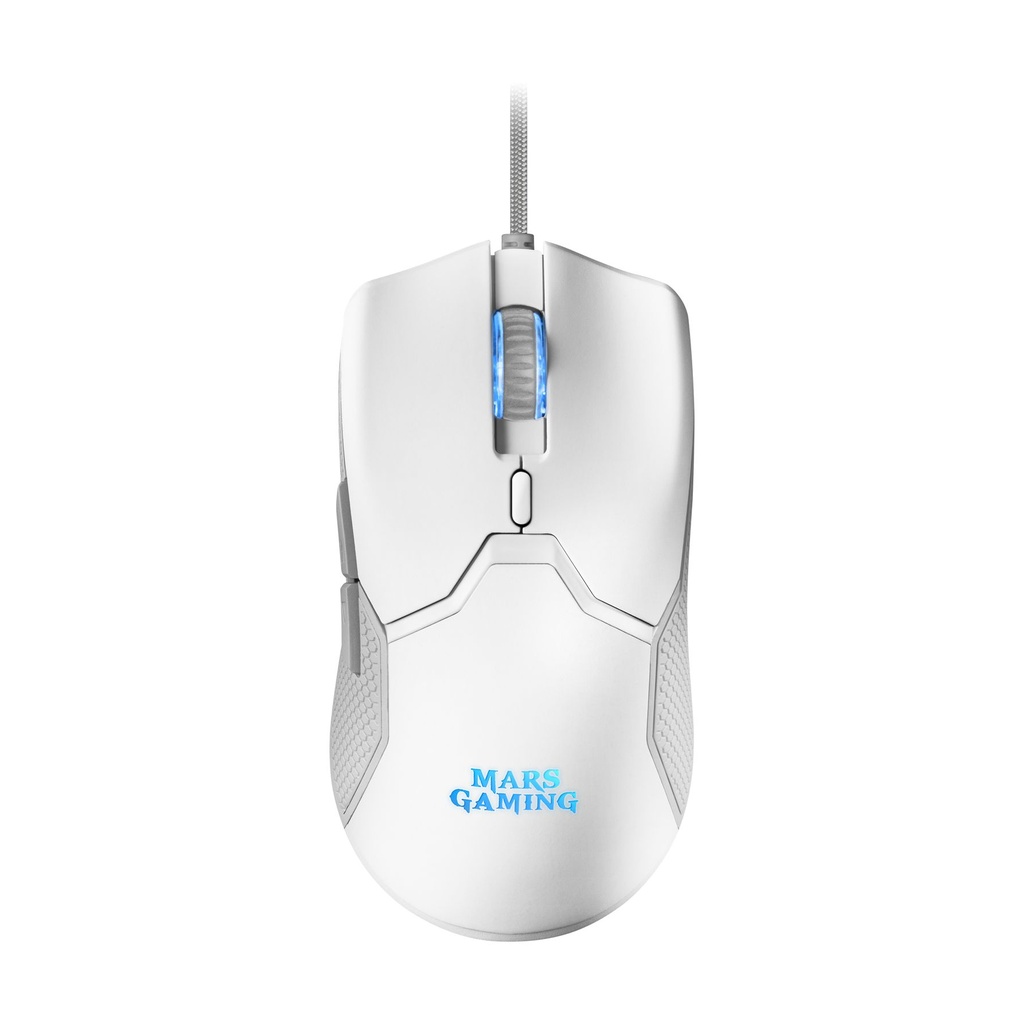Mars Gaming MCPX Gaming Pack/ H-MECH Keyboard + Optical Mouse + Mouse Pad/ White