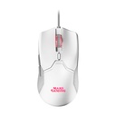 Mars Gaming MCPX Gaming Pack/ H-MECH Keyboard + Optical Mouse + Mouse Pad/ White