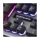 Mars Gaming MCPX Gaming Pack/ H-MECH Keyboard + Optical Mouse + Mouse Pad/ Black