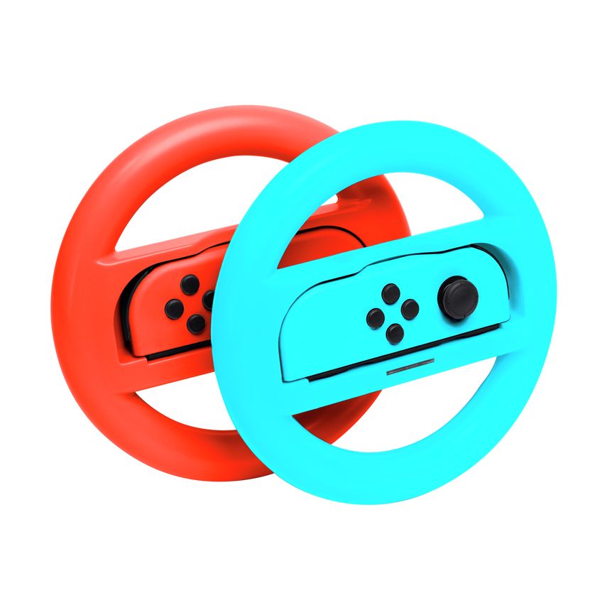 Pack Gaming Trust Gaming GXT 1249/ Estuche rígido + 2 Joy-Con + 2 Volantes + Cristal Templado para Switch + Soporte de Carga