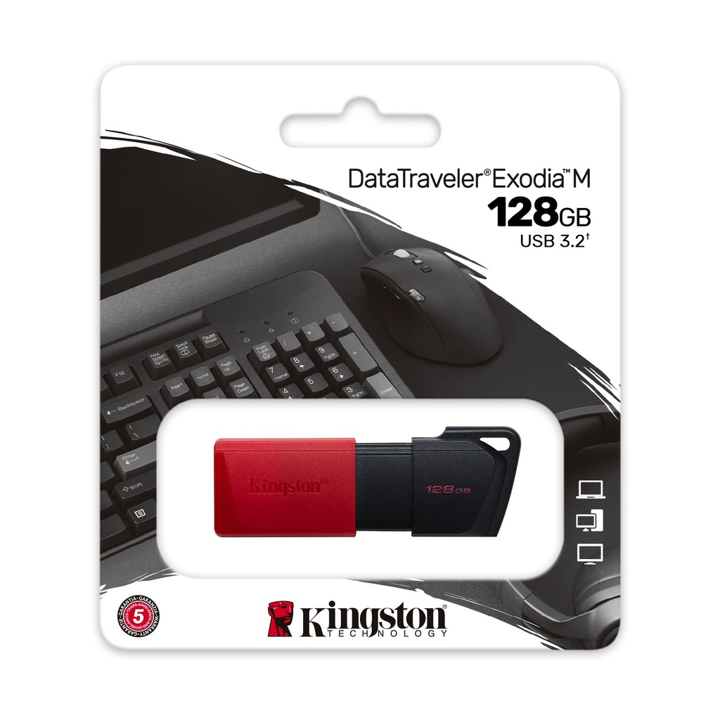 Pendrive 128GB Kingston DataTraveler Exodia M USB 3.2