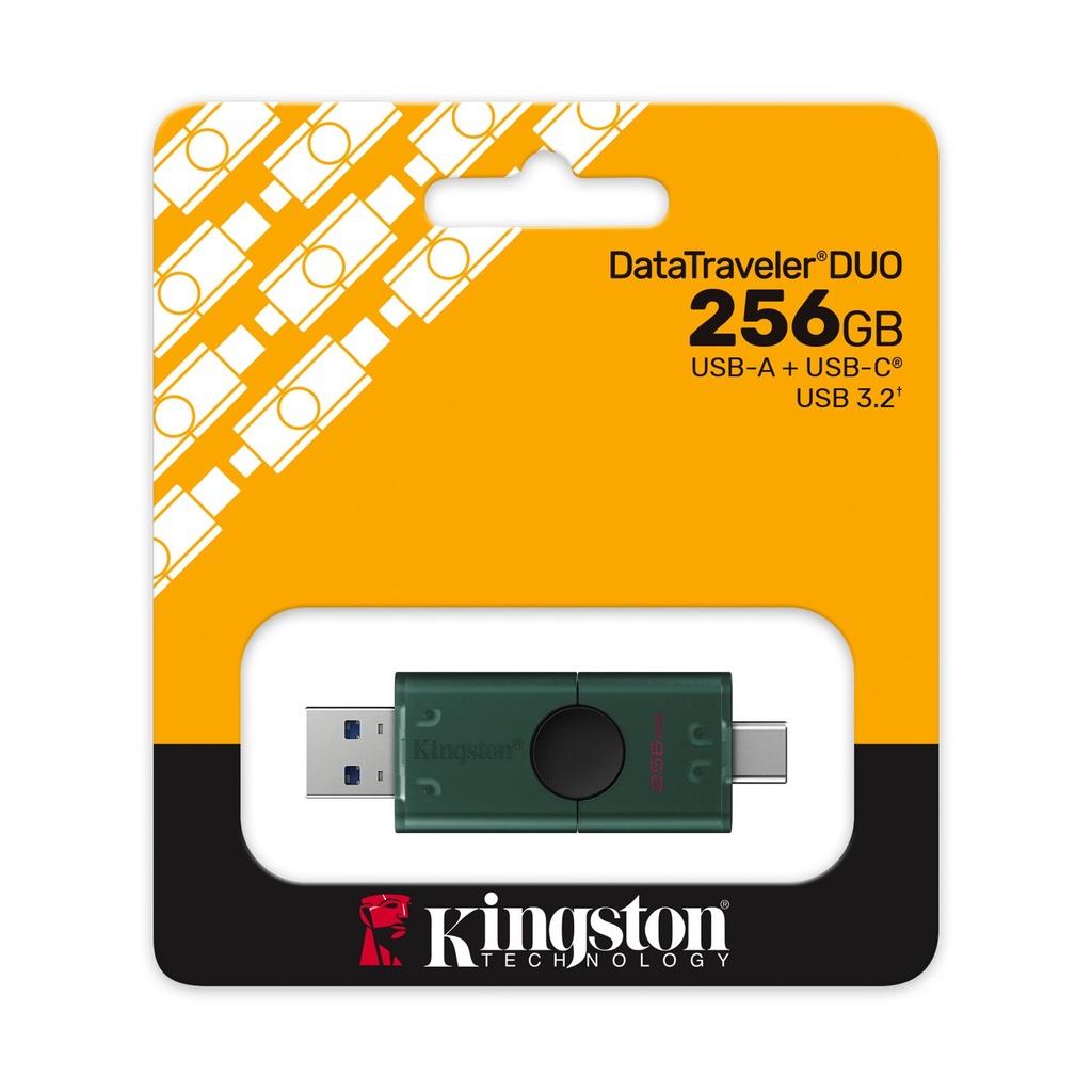 Pendrive 256GB Kingston DataTraveler Duo USB Tipo-C y USB 3.2