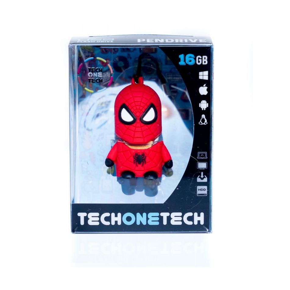 Pendrive 32GB Tech One Tech Super Spider USB 2.0