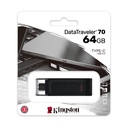 Pendrive 64GB Kingston DataTraveler 70 USB Tipo-C