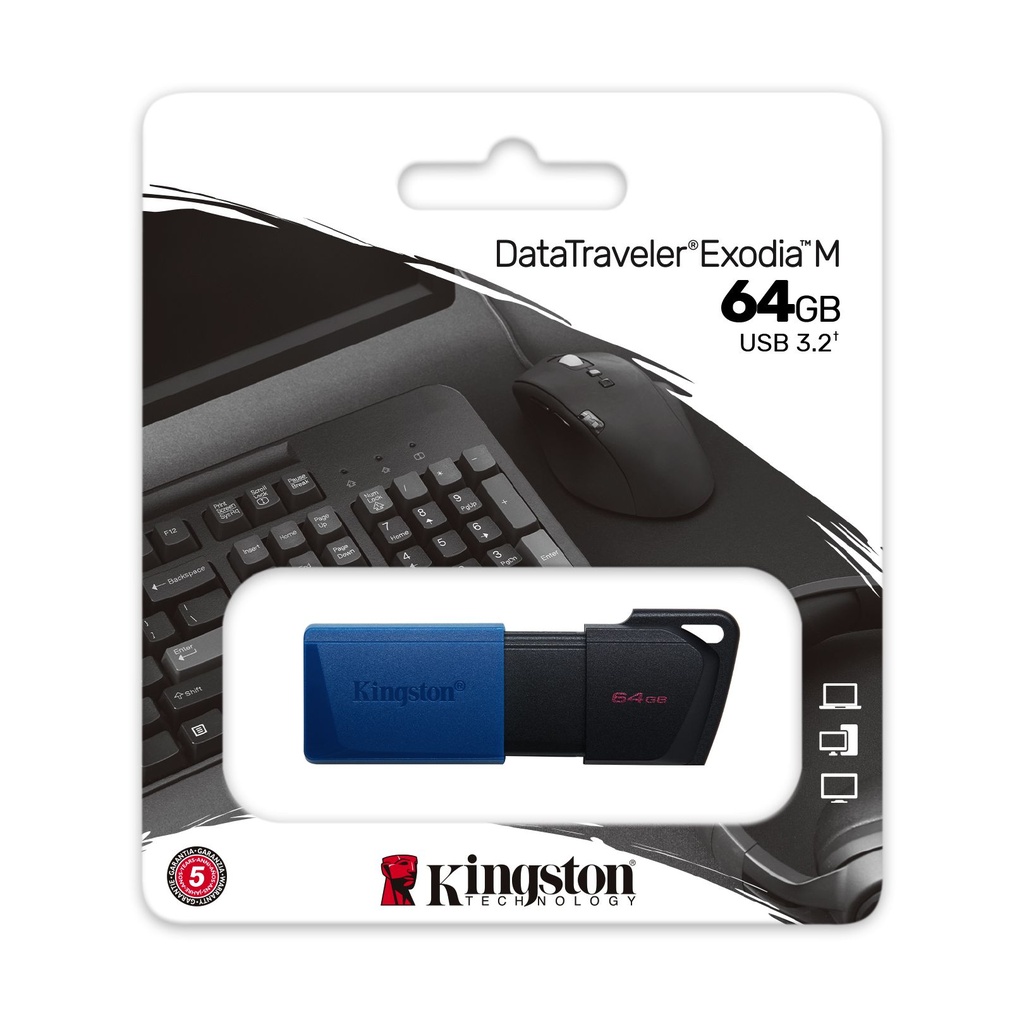Pendrive 64GB Kingston DataTraveler Exodia M USB 3.2