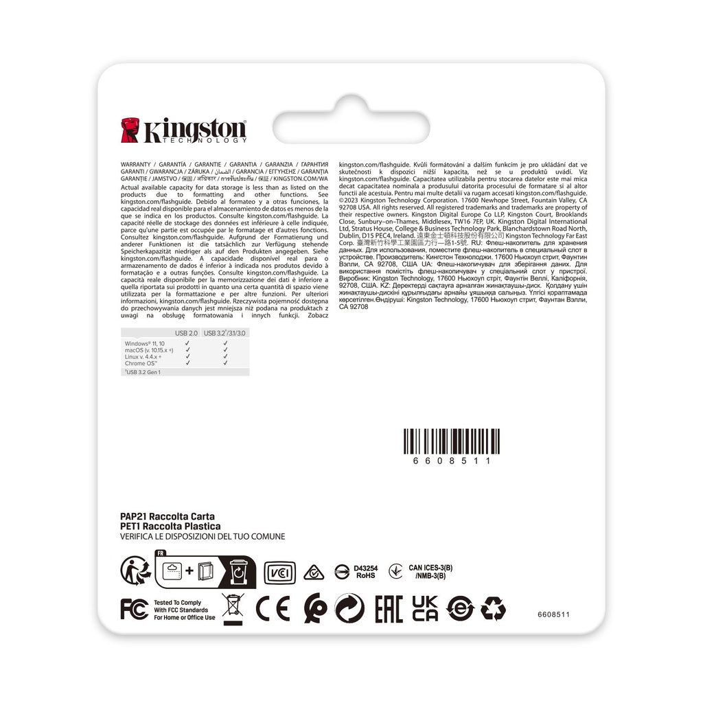 Pendrive 64GB Kingston DataTraveler SE9 G3 USB 3.2