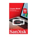 Pendrive 64GB SanDisk Cruzer Blade USB 2.0