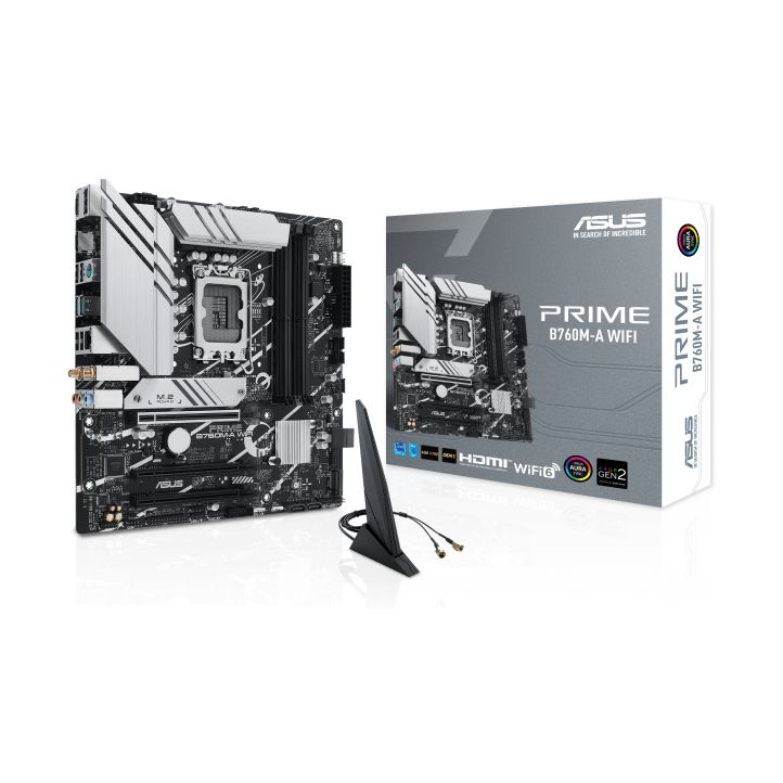 Placa Base Asus PRIME B760M-A WIFI Socket 1700/ Micro ATX