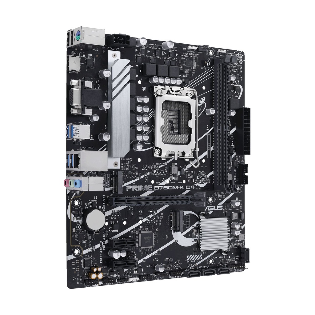 Placa Base Asus PRIME B760M-K D4 Socket 1700/ Micro ATX