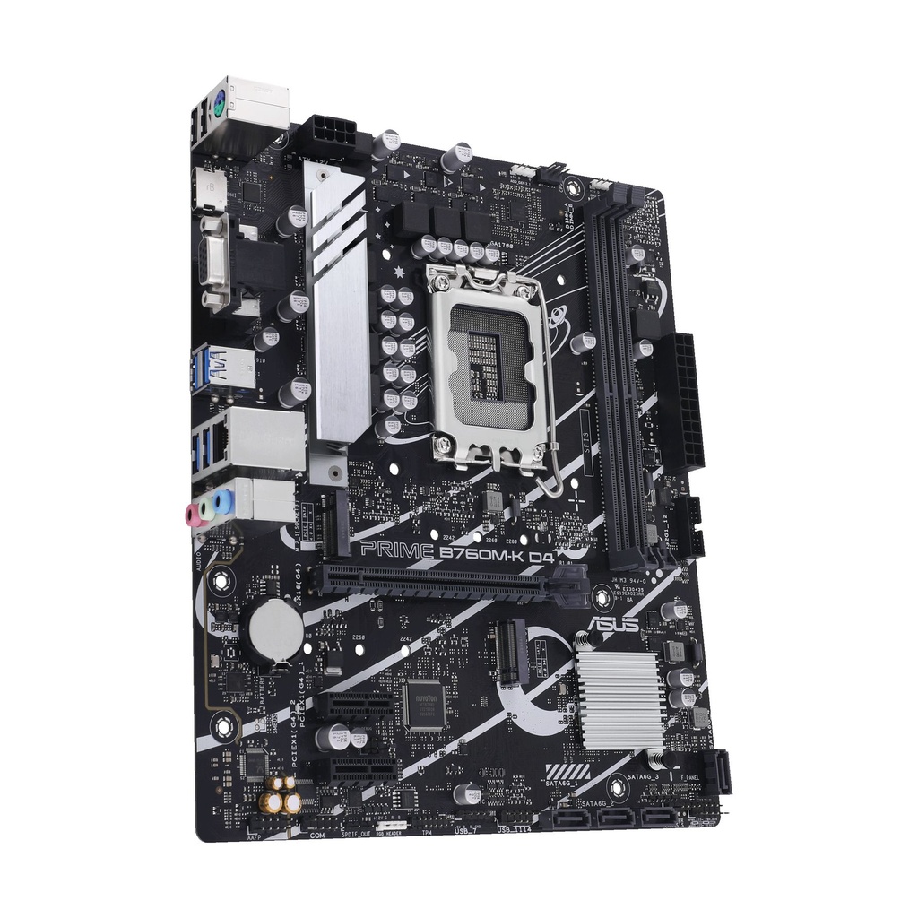 Placa Base Asus PRIME B760M-K D4 Socket 1700/ Micro ATX