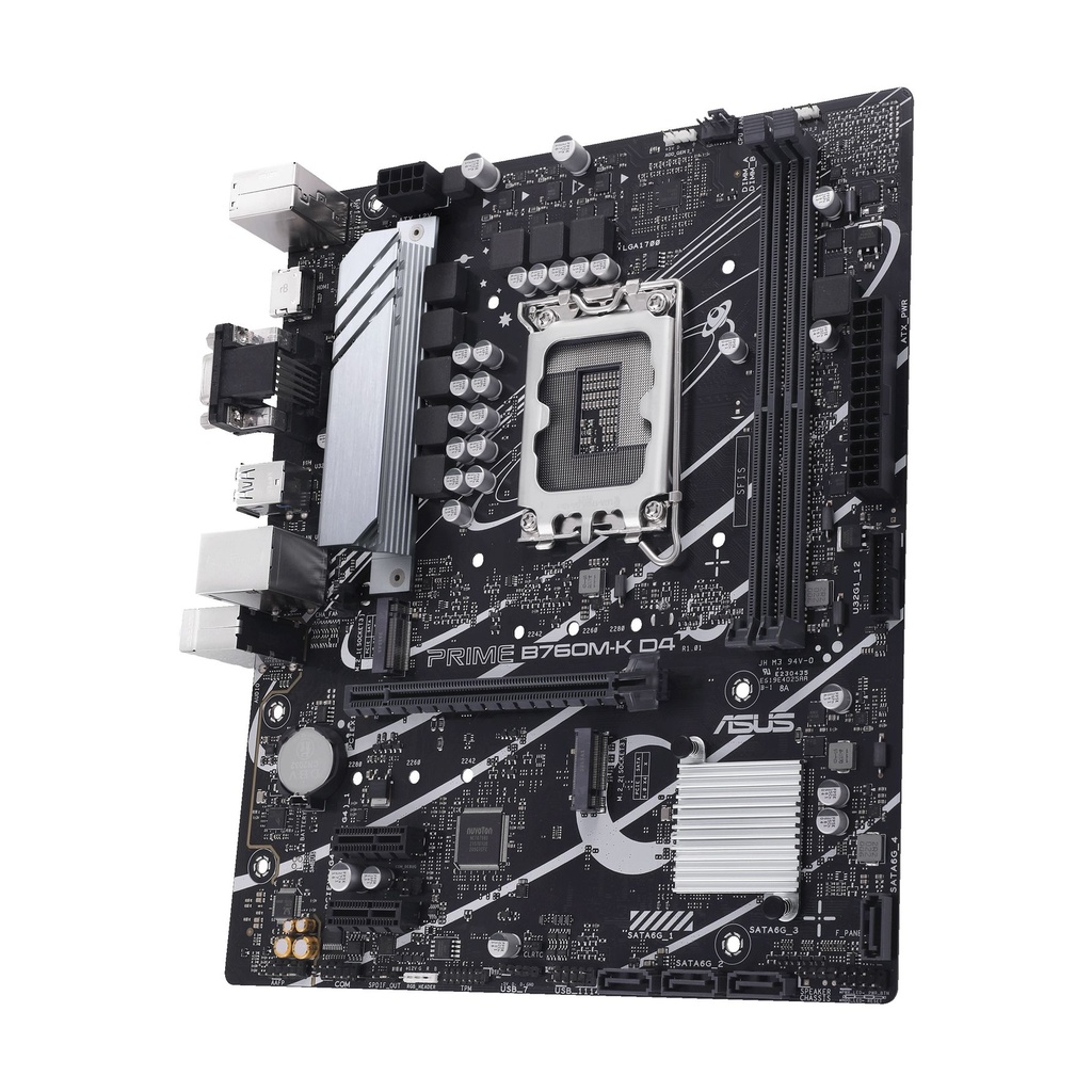 Placa Base Asus PRIME B760M-K D4 Socket 1700/ Micro ATX