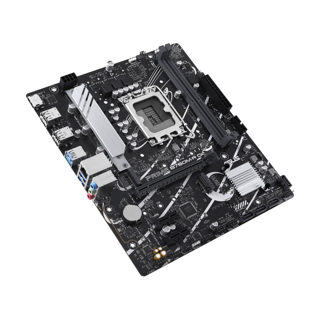 Placa Base Asus PRIME B760M-R D4 Socket 1700/ Micro ATX