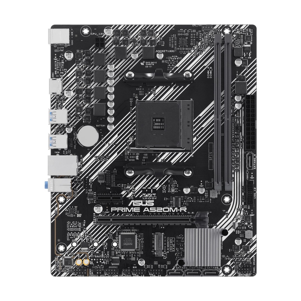 Placa Base Asus Prime A520M-R Socket AM4/ Micro ATX